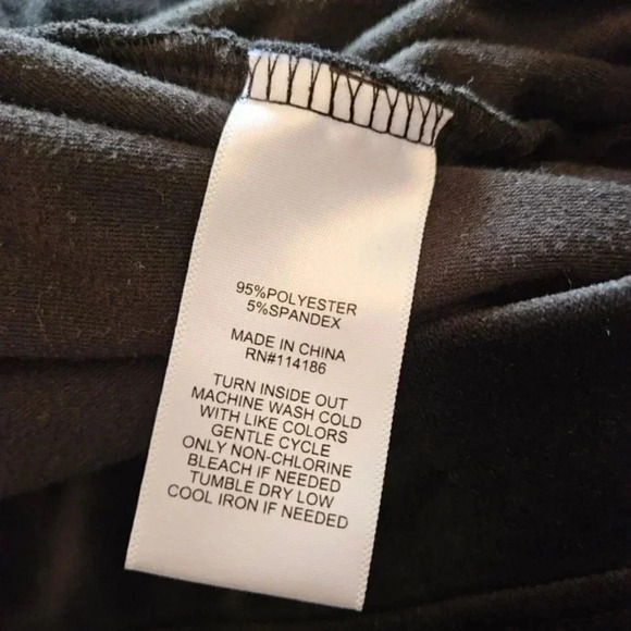 Juicy Couture Y2K Velvet Wide Leg Black 90's  Joggers Pants Black Size Large. - Picture 13 of 13